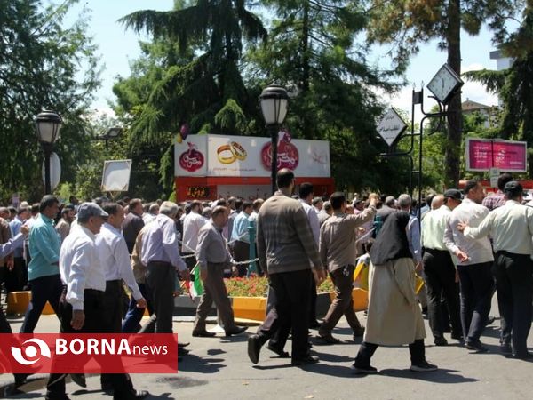 راهپیمایی روز قدس در لاهیجان