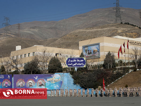 اعطای درجه به دانش آموختگان دانشگاه علوم انتظامی