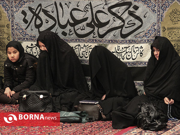 عزاداری ایام فاطمیه در حسینیه سادات اخوی