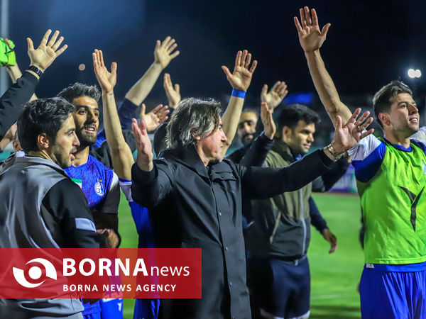 در حاشیه دیدار تیم های فوتبال آلومینیوم - استقلال