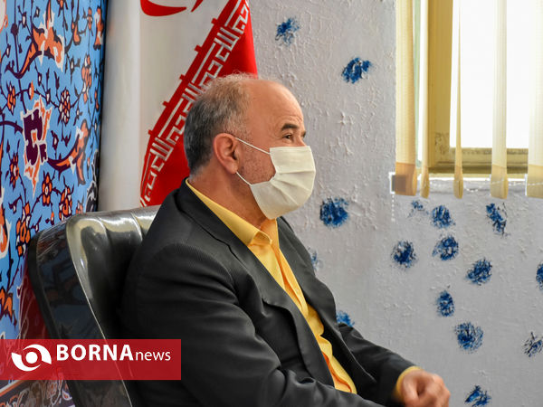 حضور فرماندار اراک در خبرگزاری برنا