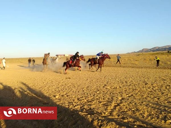 دومین مسابقات کورس اسب سواری در خراسان جنوبی
