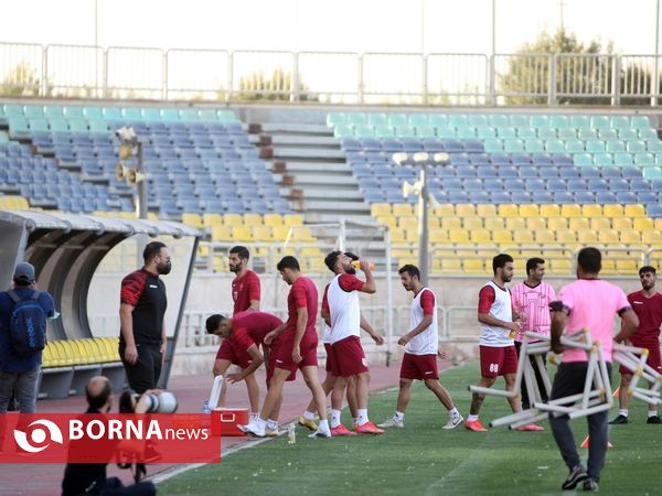 تمرینات امروز تیم فوتبال پرسپولیس