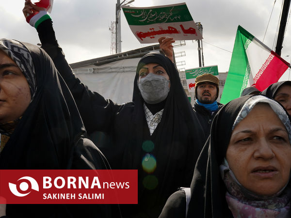 راهپیمایی ۲۲ بهمن تهران -۱