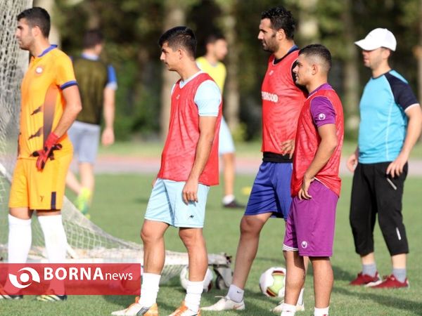 تمرینات تیم فوتبال سپیدرود رشت- مجموعه ورزشی آزادی- 2