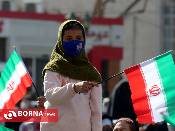 راهپیمایی خودرویی 22 بهمن در شیراز