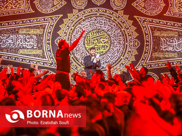 عزاداری شب چهارم محرم در اراک 
