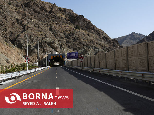 افتتاح قطعه دوم آزاد راه تهران-شمال