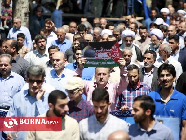 راهپیمایی روز قدس در رشت
