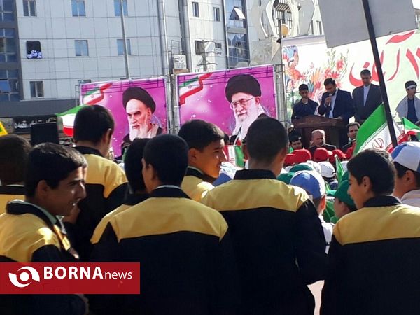 راهپیمایی ۱۳ آبان  نسیم شهر