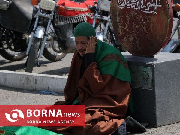 مراسم جاماندگان اربعین حسینی در شهرستان ری