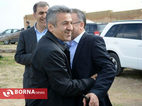 روسای فدراسیون‌ها ورزشی در نقاط صفر مرزی قصرشیرین
