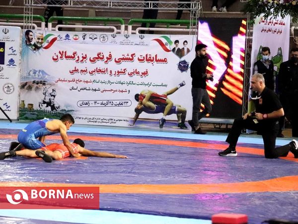 رقابتهای کشتی فرنگی بزرگسالان قهرمانی کشور در زاهدان