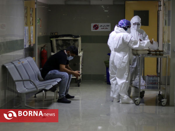نبرد با کرونا بیمارستان نمازی شیراز