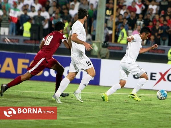 دیدار تیم های ایران - قطر