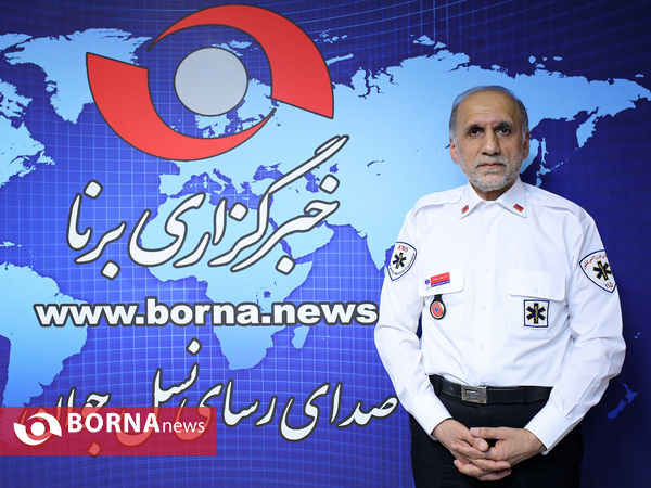 حضور رییس اورژانس کشور در خبرگزاری برنا