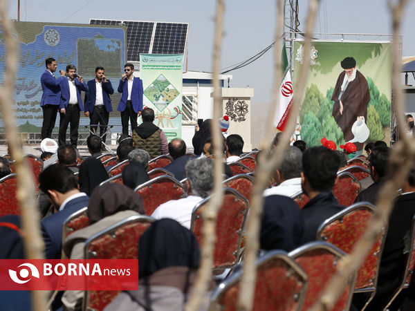 آیین روز درختکاری در شیراز