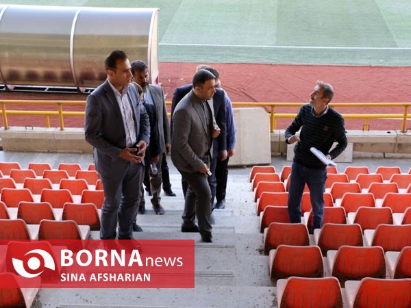 بازدید مدیرعامل شرکت توسعه و نگهداری اماکن ورزشی از ورزشگاه‌های استان آذربایجان‌غربی