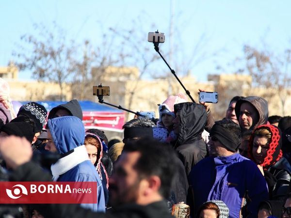 جشنواره بزرگ آدم برفی در اردبیل