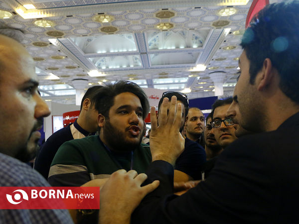 در حاشیه دومین روز نمایشگاه مطبوعات