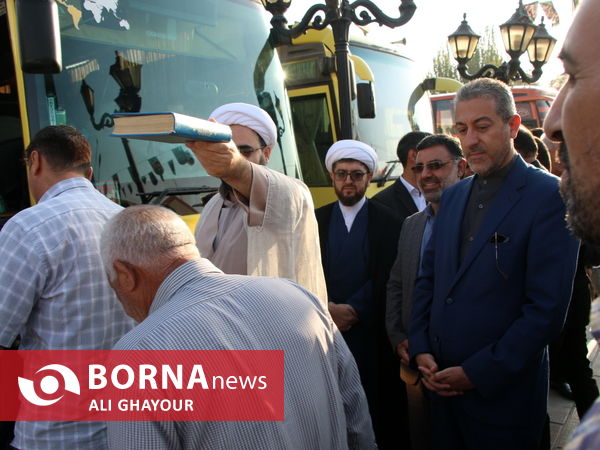 اعزام زوار اربعین از مرز تمرچین آذربایجان غربی