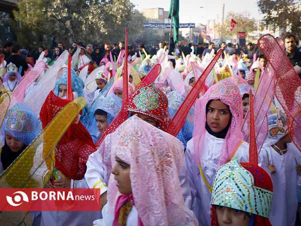 تعزیه کاروان ورود به کربلا در نوش آباد کاشان