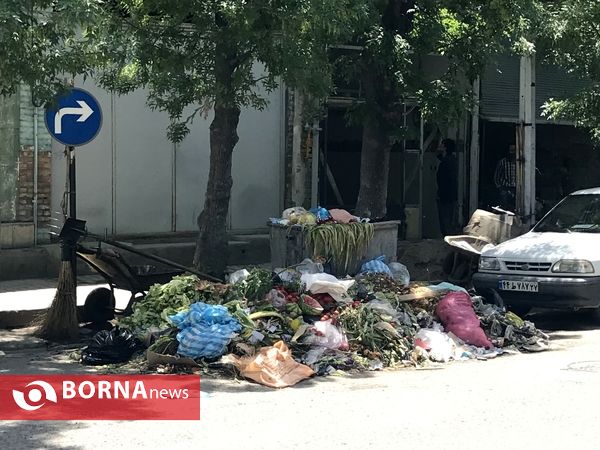 عدم جمع آوری زباله های شهر میاندوآب بعلت نبود محل مناسب دفع پسماند