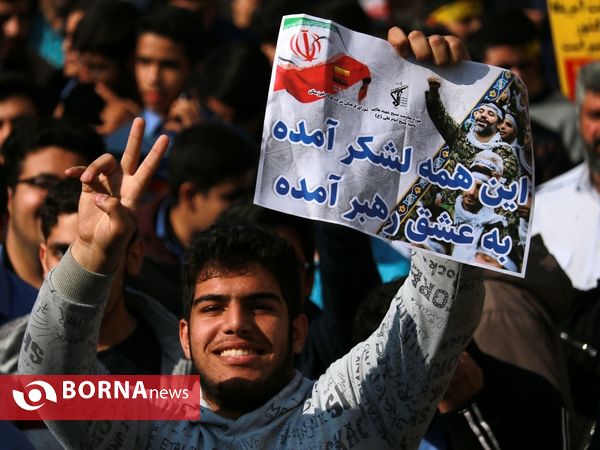 راهپیمایی حمایت از ولایت و اقتدار کشور - اهواز