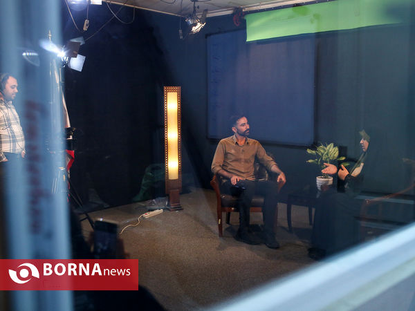 حضور سمیه رفیعی در خبرگزاری برنا