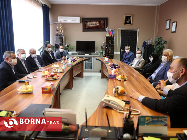 بازدید رییس کمیته ملی المپیک از فدراسیون شنا، شیرجه و واترپلو و فدراسیون پزشکی ورزشی