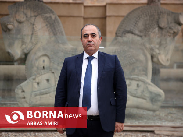 بازدید رئیس مرکز مطالعات استراتژیک ریاست جمهوری تاجیکستان از تخت جمشید