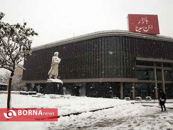 بارش برف در تهران -2