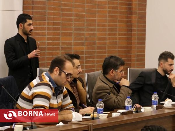 نشست خبری افشین آذری در تبریز برگزار شد