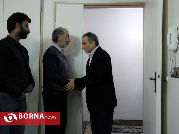 دیدار رئیس جمهوری با جانباز سوری