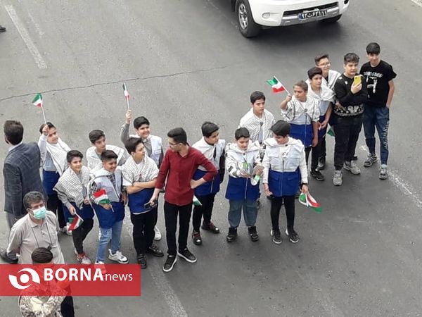 راهپیمایی روز قدس_ شهرستان قرچک