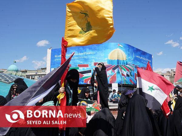 راهپیمایی روز جهانی قدس در تهران
