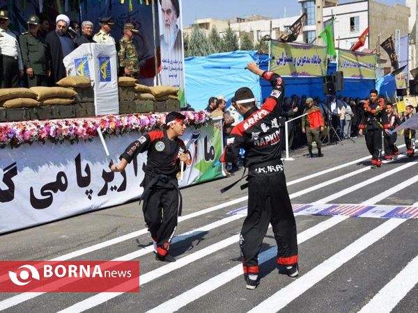 رژه نیروهای مسلح شهرستان شهریار