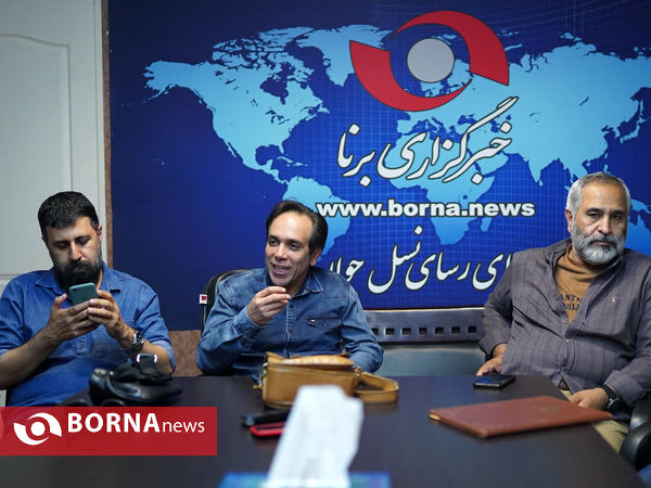 حضور عوامل فیلم خوشنام در خبرگزاری برنا