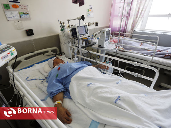 نبرد با کرونا بیمارستان نمازی شیراز