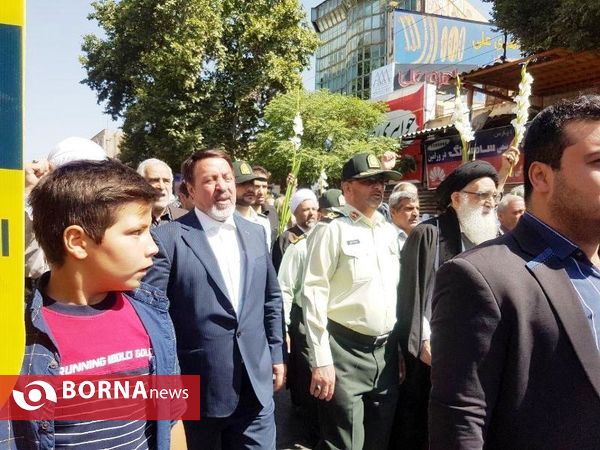 راهپیمایی ۱۵ خرداد مردم ورامین