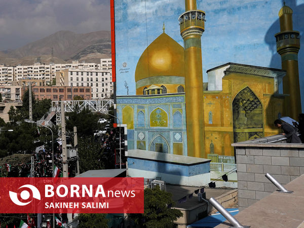 تشییع پیکر طلبه شهید آرمان علی‌وردی