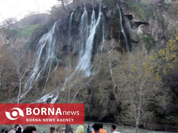 بازدید گردشگران نوروزی از جاذبه های طبیعی وگردشگری لرستان