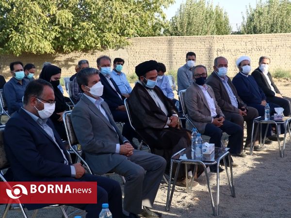کلنگ زنی سالن ورزشی بالو