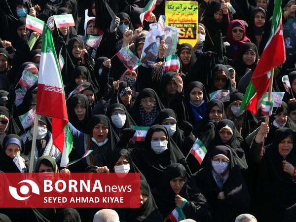 راهپیمایی ۲۲ بهمن - شهرستان لاهیجان