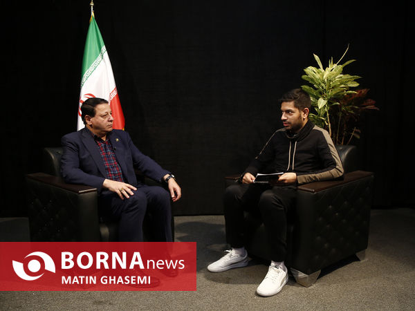 حضور محمد رضا ساکت در خبرگزاری برنا