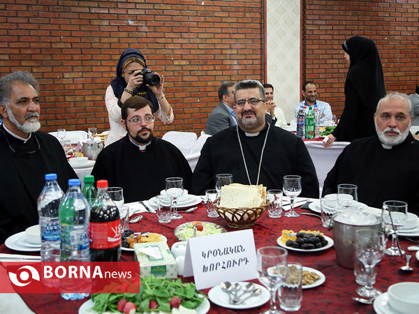 ضیافت افطاری به میزبانی شورای خلیفه گری ارامنه تهران