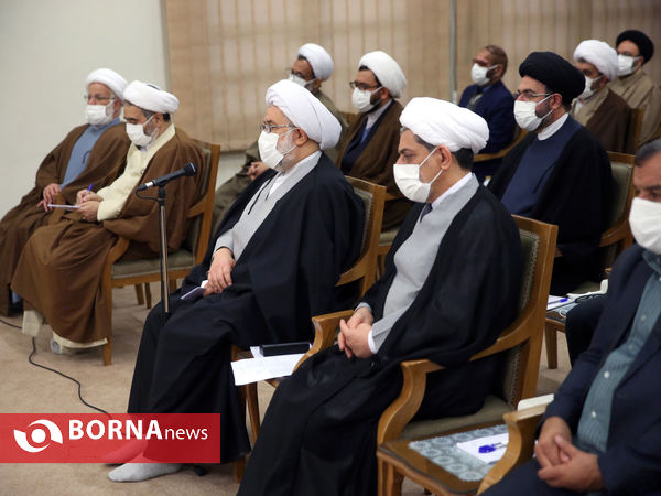 دیدار دست‌اندکاران همایش حضرت حمزه(ع) با رهبرانقلاب