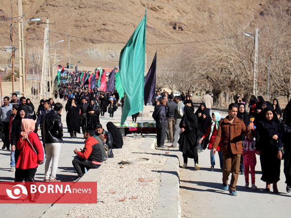 بزرگترین گردهمایی عزاداران رضوی فارس در شهرستان بوانات