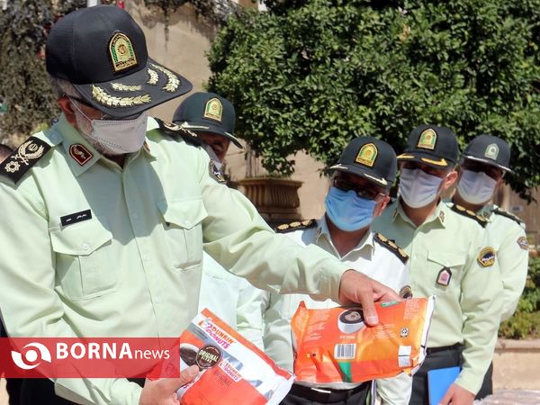 کشفیات پلیس فارس در شش ماهه اول امسال