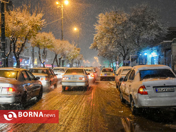 چهره زمستانی اراک در آخرین ماه پاییز